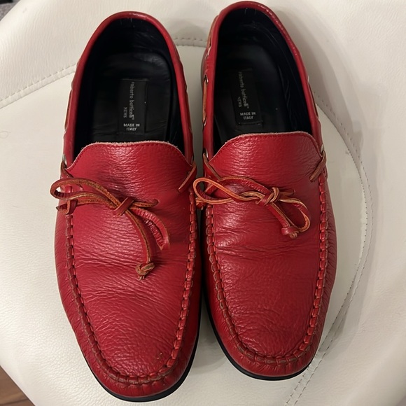 Men’s Italian leather loafers - Picture 2 of 8